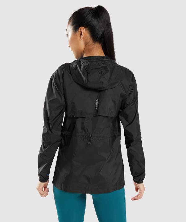 Damske Vetrovky Gymshark Speed Čierne | SR3964728